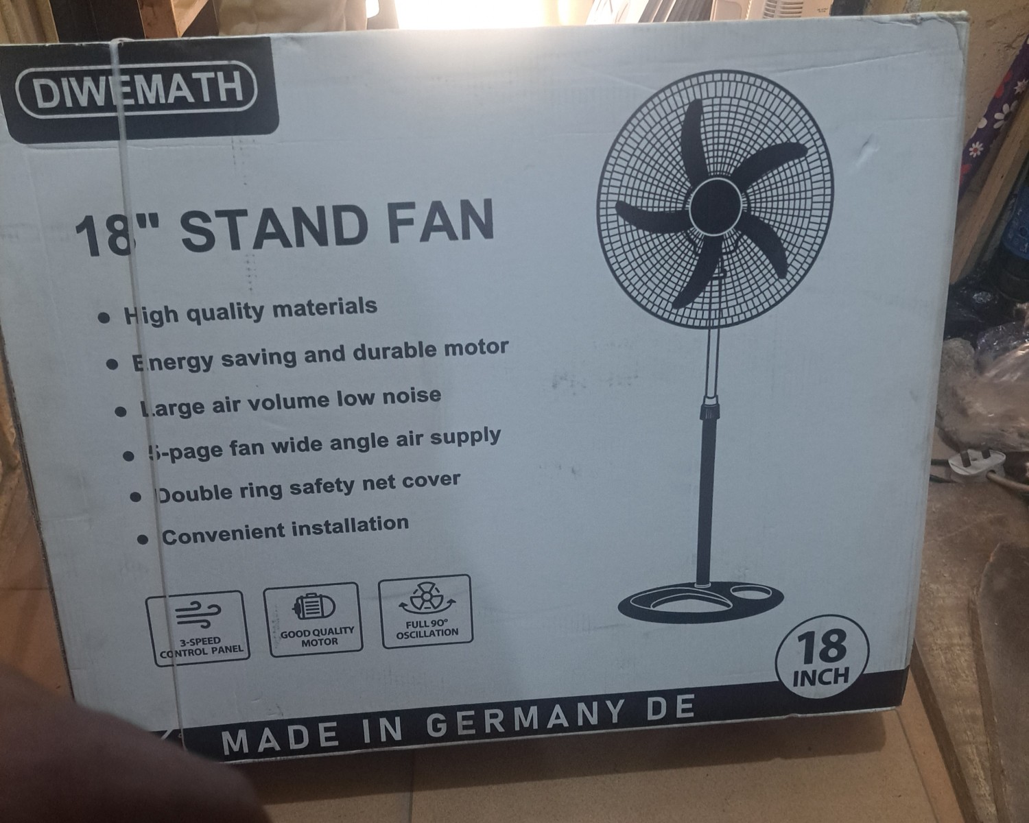 stand up fan