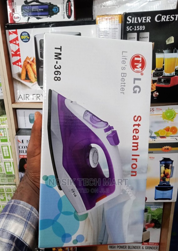L G steam iron