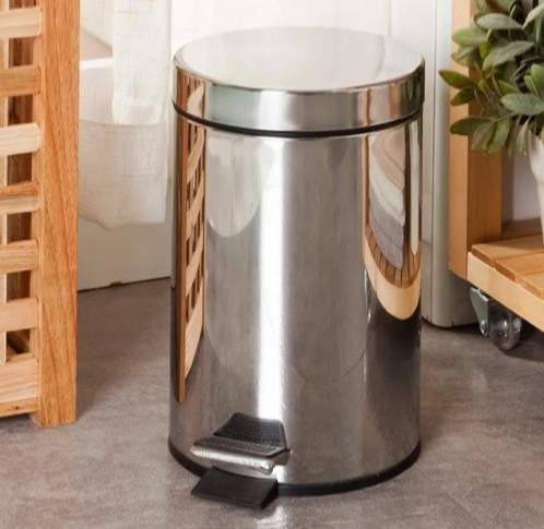 stainless waste bins bucket