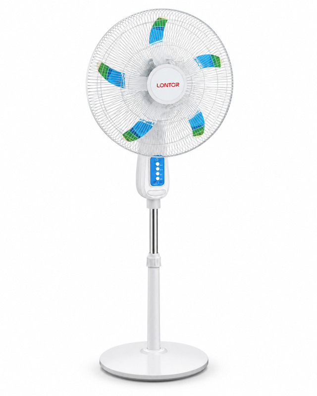 rechargeable fan/lontor 18 inches